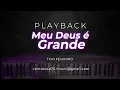 Download Lagu PLAYBACK  - Meu Deus é Grande - (TOM FEMININO)