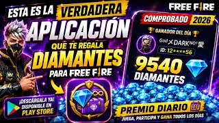 🔥 Esta es la VERDADERA App que Regala Diamantes para Free Fire 😱 COMPROBADO 2026