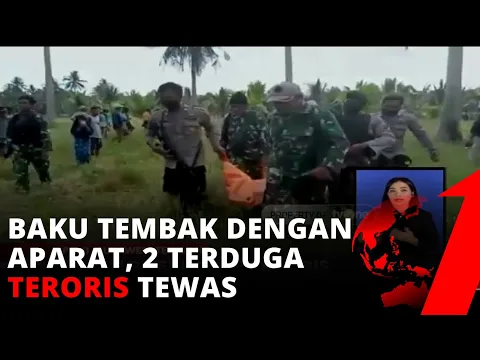 2 Terduga Teroris Tewas Dalam Baku Tembak, Aparat Kumpulkan Barbuk | tvOne