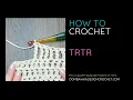 Triple Treble Crochet Stitch Tutorial trtr