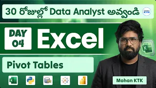 Day 4 Excel for Data Analyst Become a Data Analyst in 30 Days by Mohan Sir