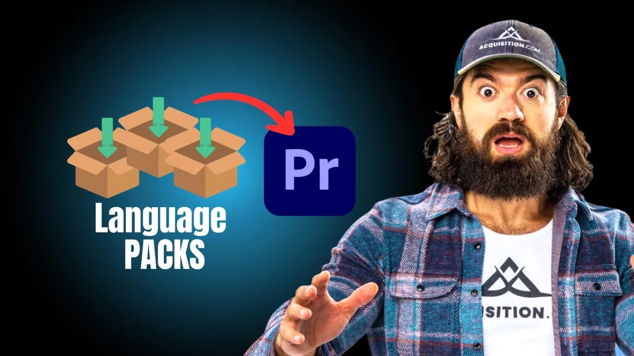 Outline Video ✅🔥How to Install Language Pack Premiere Pro 2023-Secret Trick