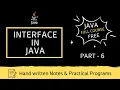 Interface in Java Chapter 6 Interface program in Java Java Full Course for Beginners