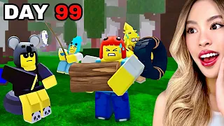 The MISSING KIDS have JOBS In 99 Nights In The Forest