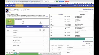 Tyler SIS 360 View Student Information