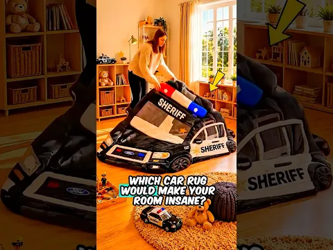 Which Car Rug Would Make Your Room INSANE? 🤯🚗🔥 #cars #rugs