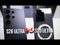 S26 Ultra vs S20 Ultra - 6 Years Later Speed Cameras Design