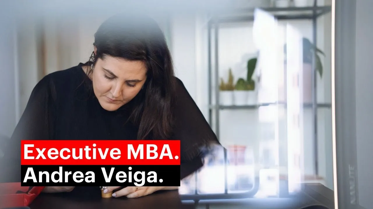 IESE Business School — Andrea Veiga: My EMBA Experience at IESE (YouTube video ad)