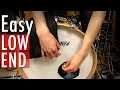 Download Lagu Make Any Kick Drum Deep \u0026 Beefy: How to Tune \u0026 Muffle a Cheap Bass Drum For Maximum Tone \u0026 Low End