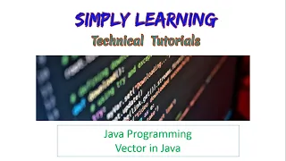Vector in Java