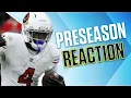 Preseason Takeaways Jeremiyah Love Cam Ward Fernando Mendoza More FFT Express
