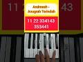 Download Lagu Anugrah Terindah (Piano Tutorial) #tiktok #shorts #fyp #music #viral