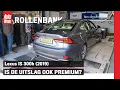 Lagu Hoe scoort onze Lexus IS 300h occasion duurtester op de Rollenbank?