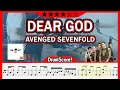 Download Lagu Dear God - Avenged Sevenfold | Play-Along Drum Cover with Sheet Music