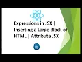 Expressions in JSX ReactJS Tutorial for Beginners in Hindi 2021