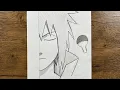 Easy sasuke drawing for beginners how to draw sasuke uchiha step-by-step