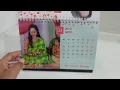 Picsy Personalized Calendar Desk Photo Calendar 2019