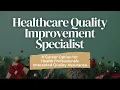 Healthcare QI Specialist Career Secrets Job Description Salary Certifications Careermas Day 6