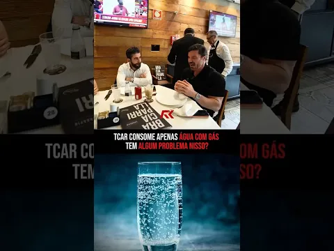 TOMAR SÓ ÁGUA COM GÁS TEM ALGUM PROBLEMA? #renatocariani #agua #problemas #dicas #hidratação #gas