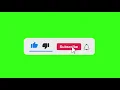 Download Lagu YouTube Subscribe and Like button green screen || Subscribe Button || Green Screen Subscribe Button