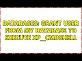 Databases Grant user from my database to execute xp - cmdshell 2 Solutions