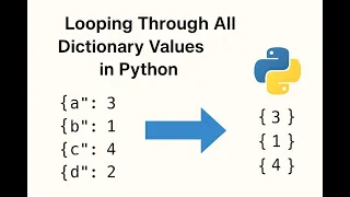 Looping Through All Dictionary Values in Python Using set Explained
