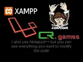 Laravel Hello World tutorial using Xampp and Composer