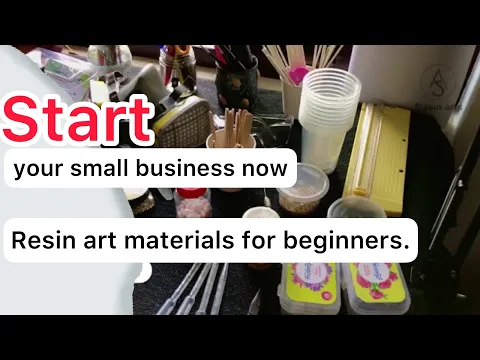 Download MP3 Start your small business now | Resin art materials for beginners | #resinbusiness #resinart