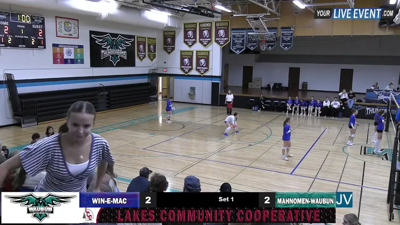 Win-E-Mac vs Mahnomen-Waubun - Minnesota High School Volleyball