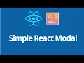 How to create a nicely animated modal in React