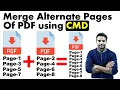 Merge Alternate PDF Pages Using CMD - Quick Easy Guide By Buzz2Day Tech