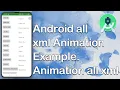 Android Animation Example all XML Animation all xml all Android Animation xml Part 01