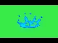 WATER ANIMATION Top 10 Water Splash Cartoon Green Screen By GreenFx Animation