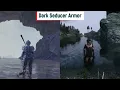 Golden Saint Armor and Dark Seducer Armor Elder Scrolls Online vs Skyrim Anniversary Edition