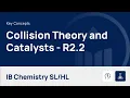Collision Theory and Catalysts IB Chemistry