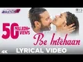 Download Lagu Be Intehaan - Lyrical Video | Race 2 | Saif Ali Khan \u0026 Deepika Padukone | Atif Aslam | Pritam | Tips