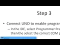 Great Cow BASIC - How to get the UNO connected and programmed in a few minutes