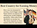 Download Lagu Which Country is the Best for Earning Money || 🗺️Learn English Through Story Level 3 ||Graded Reader
