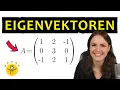 Eigenwerte und Eigenvektoren berechnen 3x3 Matrix - charakteristisches Polynom