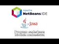 Simple Program to Create Student Biodata using NetBeans - Java