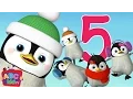 Download Lagu Five Little Penguins Jumping on the Bed | CoComelon Nursery Rhymes \u0026 Kids Songs