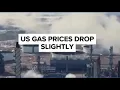 US gas prices drop slightly