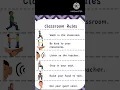 class room rules classroom rules