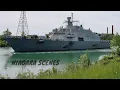 US Navy Littoral Combat Ship USS MINNEAPOLIS-ST PAUL LCS-21 on the Welland Canal Part 2