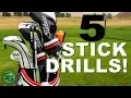 5 Golf Alignment Stick Drills in 90 Seconds