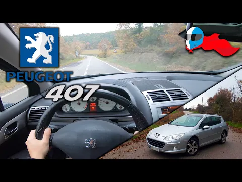 Download MP3 2008 Peugeot 407 SW HDi (100kW) POV 4K [Test Drive Hero] #4 ACCELERATION ELASTICITY \u0026 DYNAMIC
