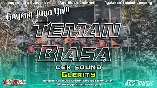 Download CEK SOUND (GLERITY) TEMAN BIASA || Versi Jandhut Koplo Terbaru 2024 Enak Banget Buat Cek Sound MP3