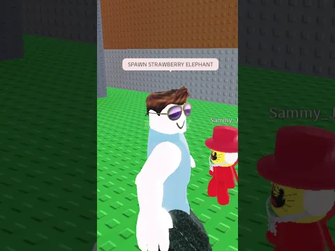 SAMMY SPAWNS STRAWBERRY ELEPHANT FOR ME!!! Steal a Brainrot  ROBLOX #roblox #stealabrainrot