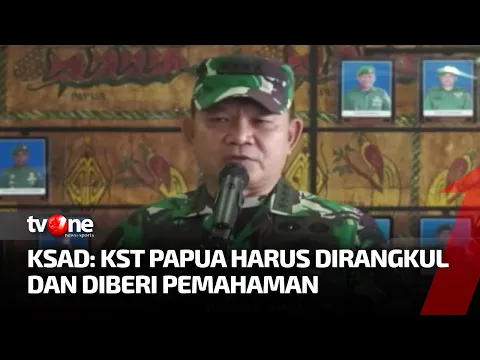 KSAD Dudung Abdurachman Nilai Kelompok Bersenjata Bukan Musuh TNI