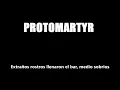 Protomartyr - Pontiac 87 (Subtitulada en Español)